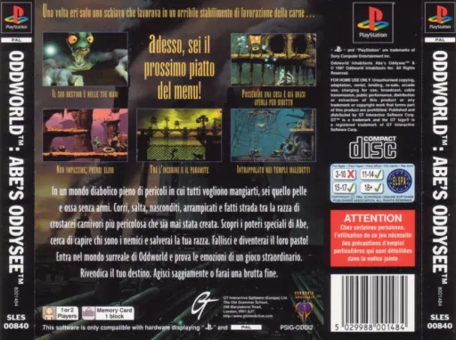Oddworld - Abe's Oddysee (Italy)